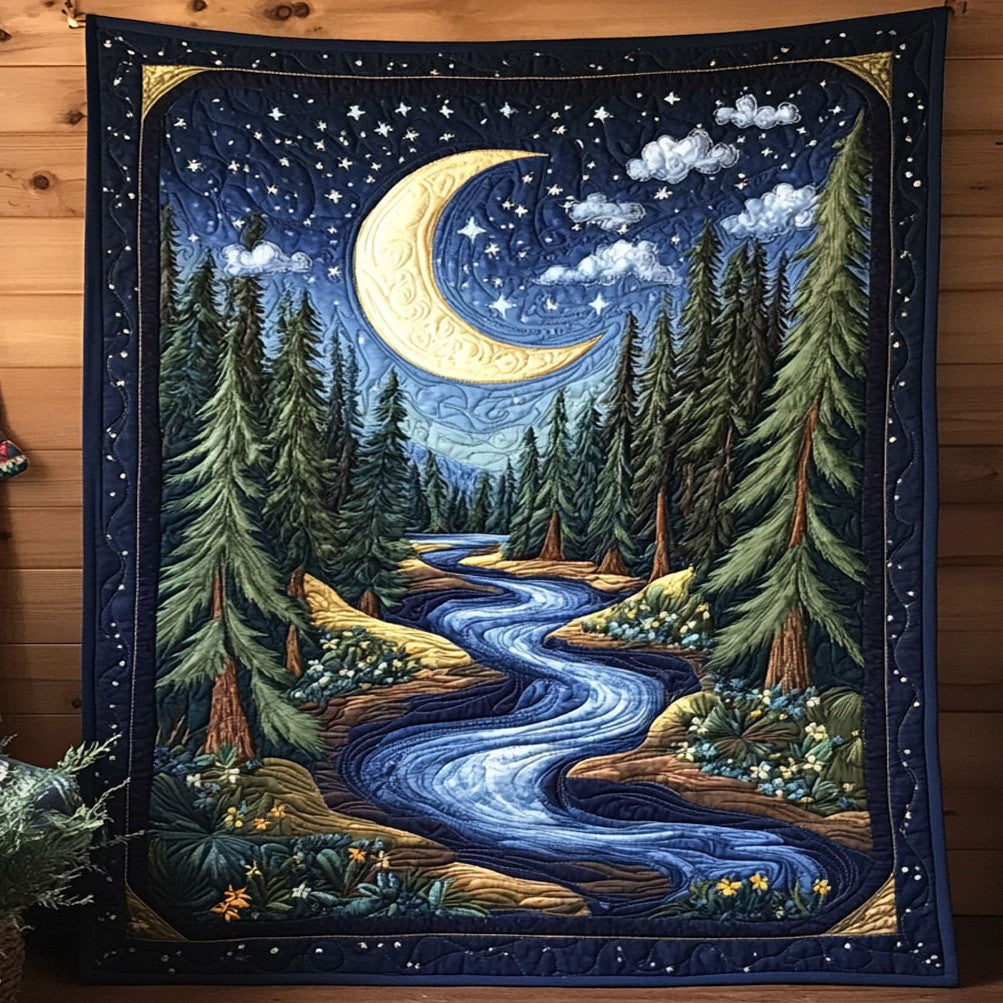 Starlit Stream WY0804017CL Quilt