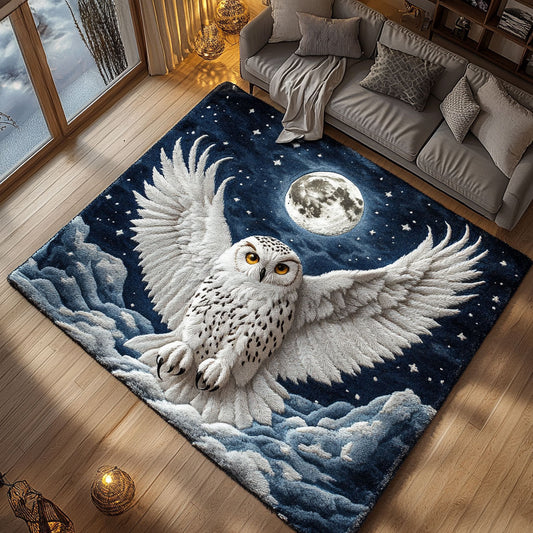 Moonlight Owl CP1408042CL Area Rug