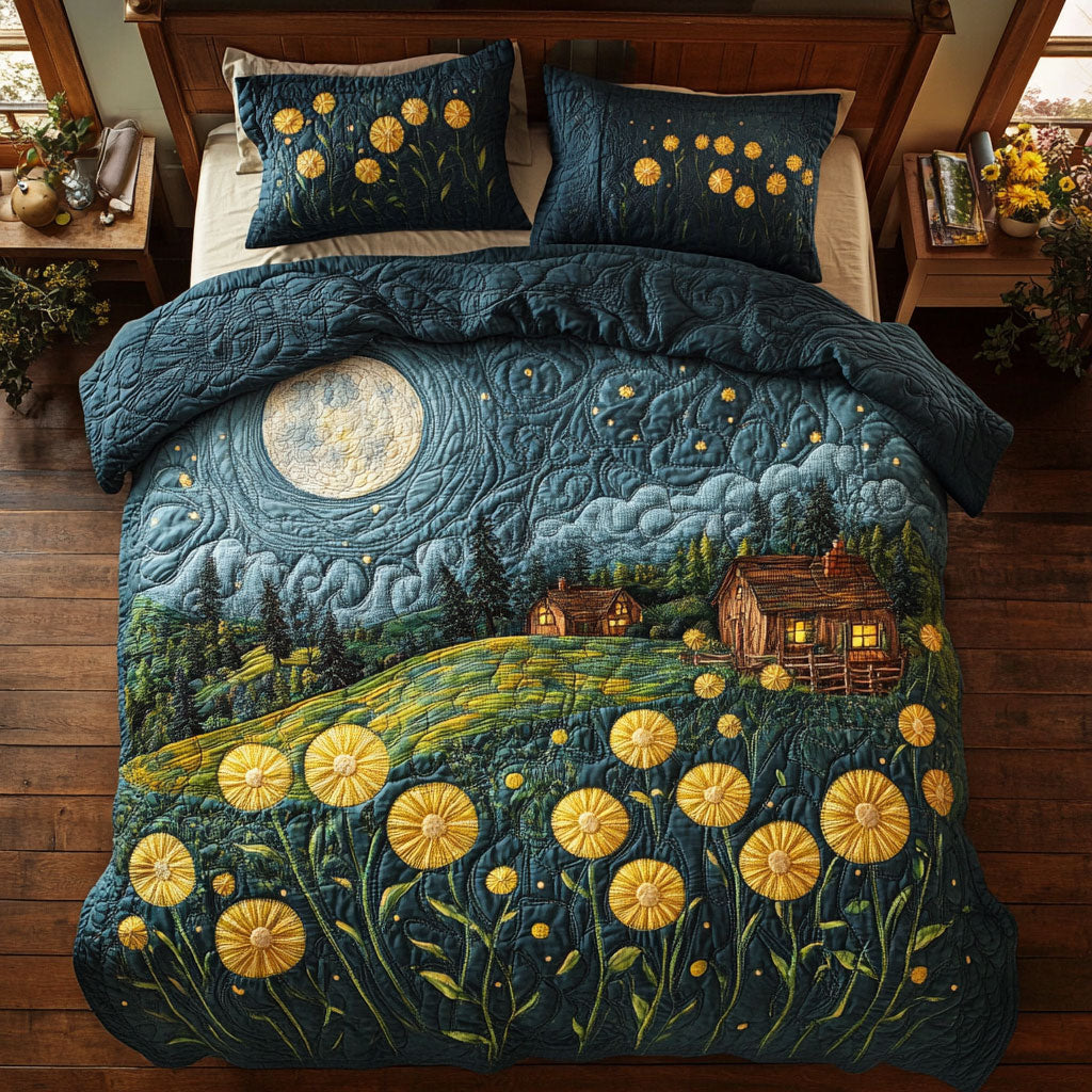 Starry Dandelions WY1703065CL Duvet Cover Set