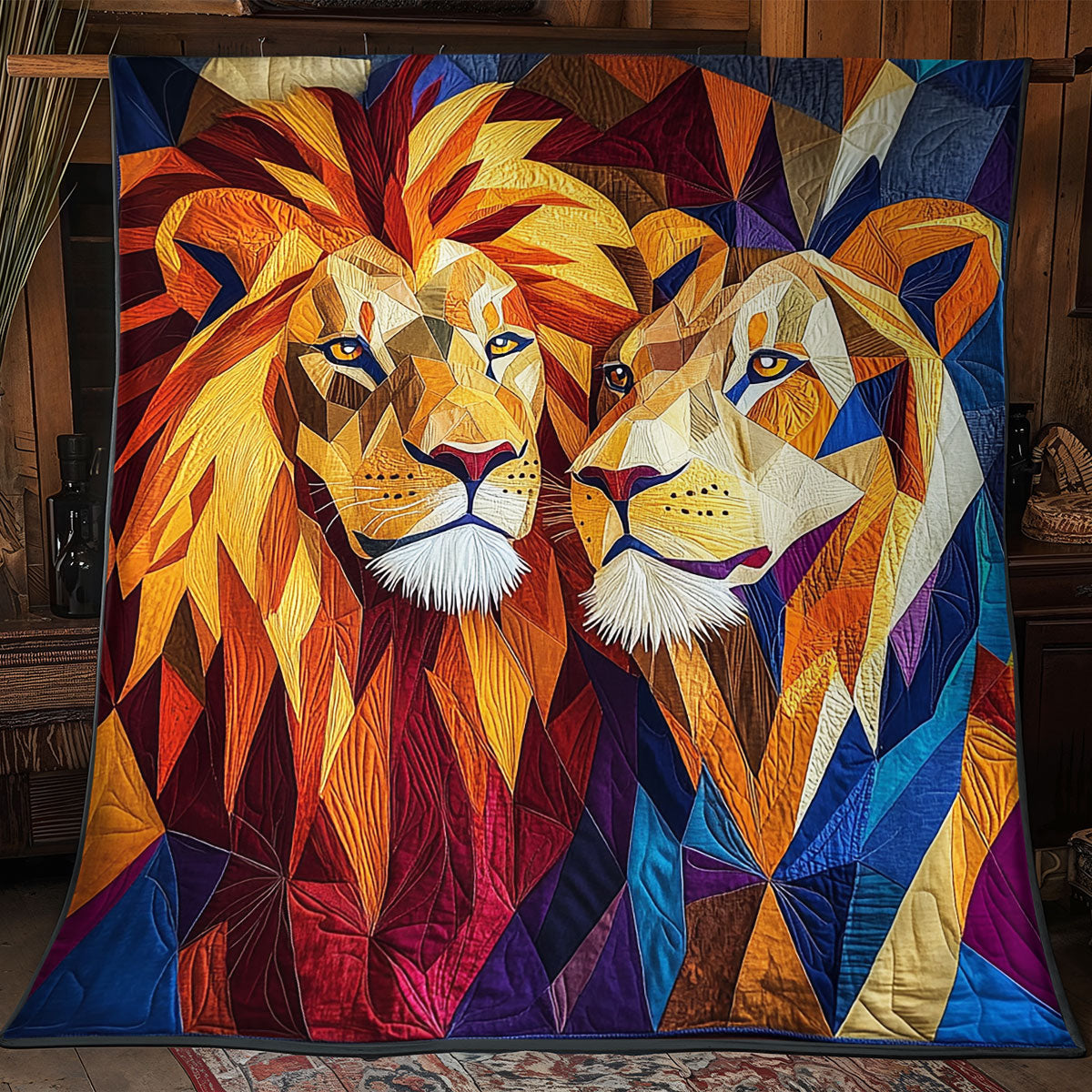 Wild Majesty Heart CM1705016CL Quilt