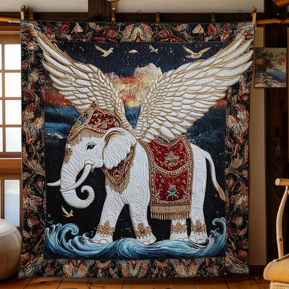 Mystic Angel Elephant WY1002099CL Quilt