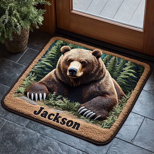 Wild Welcome WJ2308042CL Personalized Doormat