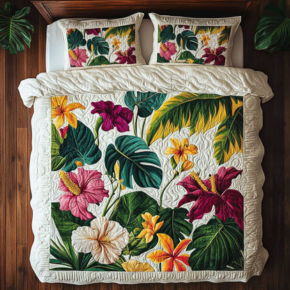 Botanical Tropical Bloom WY1306003CL Duvet Cover Set