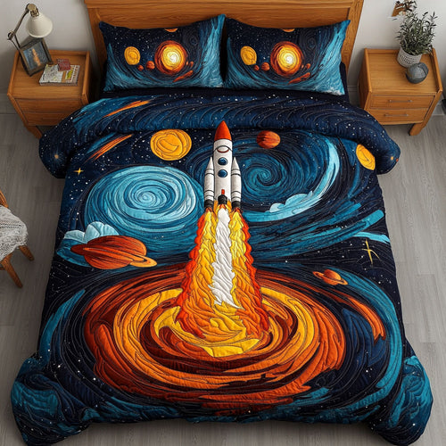 Rocket Dreams WY1703045CL Duvet Cover Set