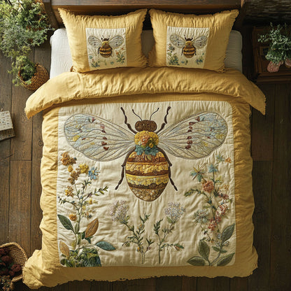 Floral Bee WU1003011CL Duvet Cover Set