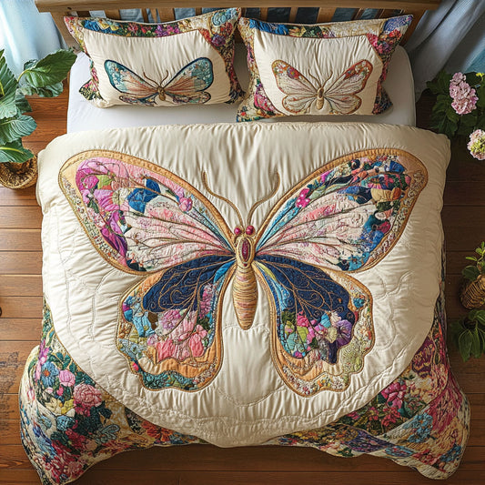 Floral Butterfly WU0403065CL Duvet Cover Set