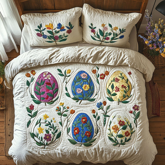 Floral Easter Eggs WU0403023CL Duvet Cover Set