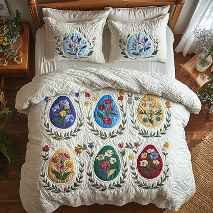 Floral Easter Eggs WU0403067CL Duvet Cover Set