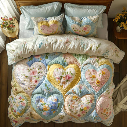 Floral Heart WU0403100CL Duvet Cover Set