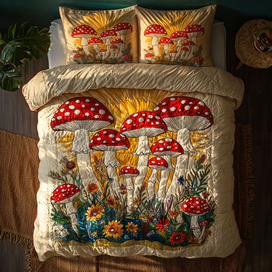 Fungi Forest Glow WU1703016CL Duvet Cover Set