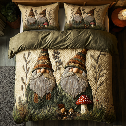 Gnome In The Forest WU1801011CL Duvet Cover Set