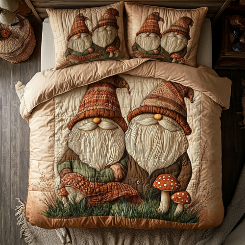 Gnome In The Forest WU1801014CL Duvet Cover Set