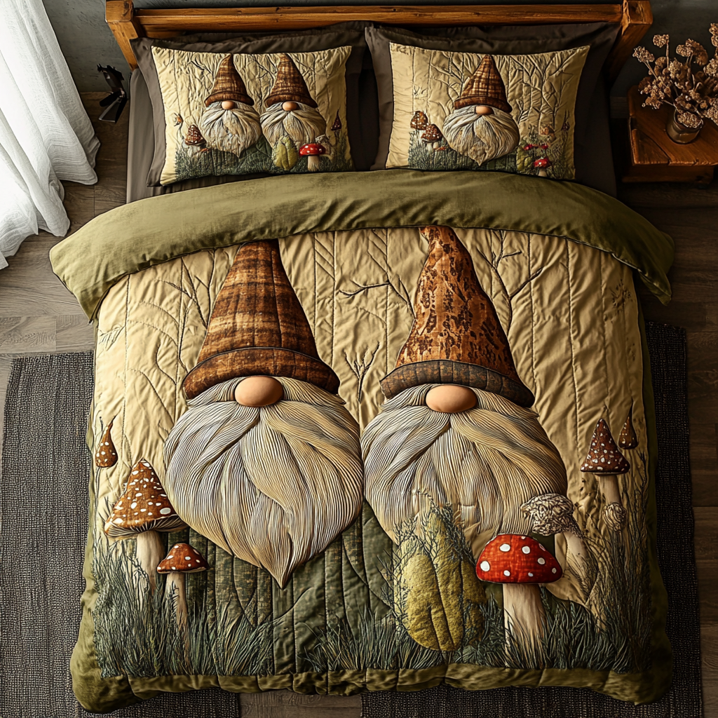 Gnome In The Forest WU1801018CL Duvet Cover Set