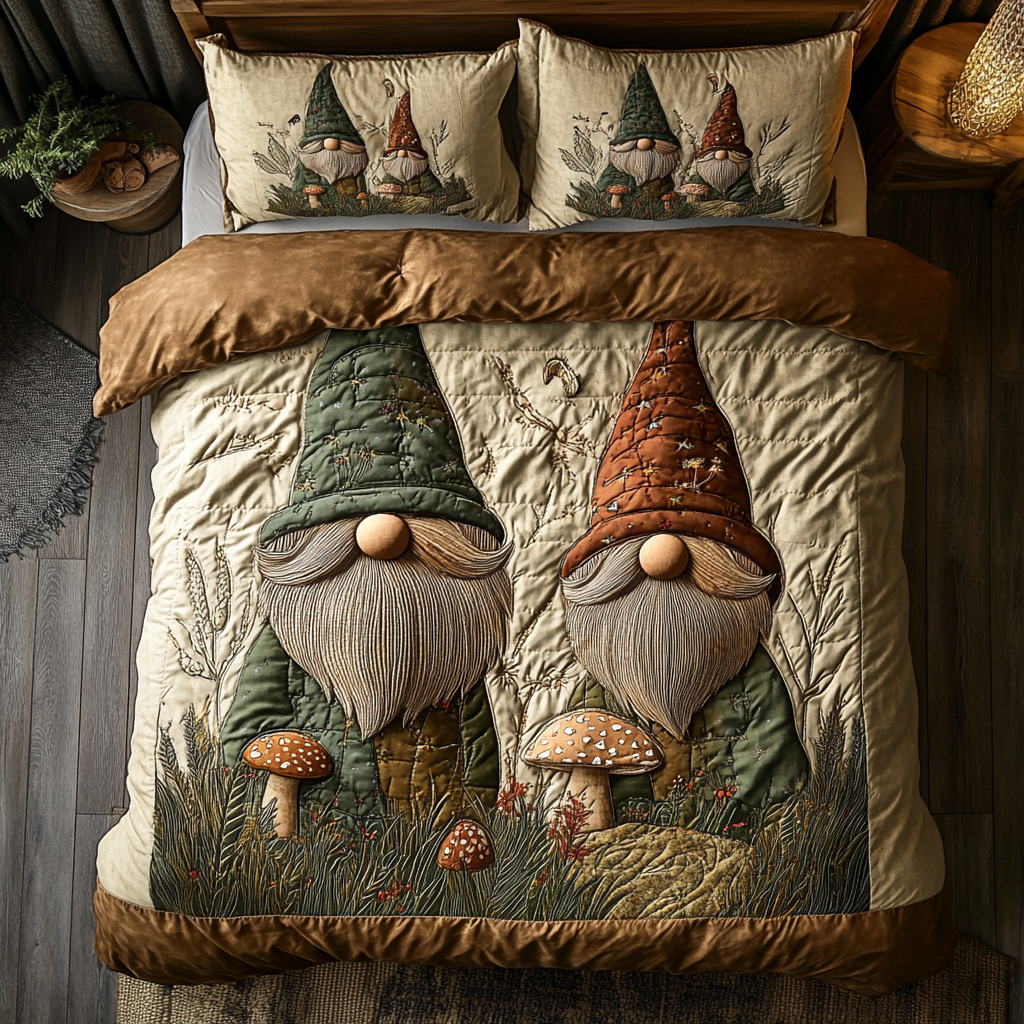 Gnome In The Forest WU1801019CL Duvet Cover Set