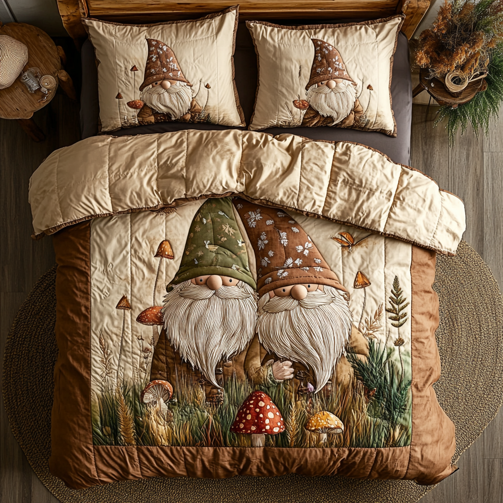 Gnome In The Forest WU1801021CL Duvet Cover Set