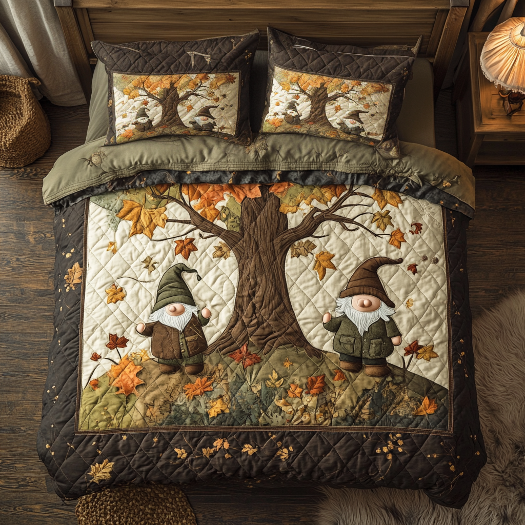 Gnome In The Forest WU2001038CL Duvet Cover Set