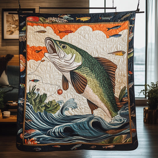 Go Fishing WU0401080CL Quilt