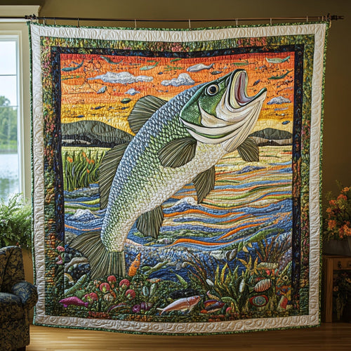 Go Fishing WU0401081CL Quilt