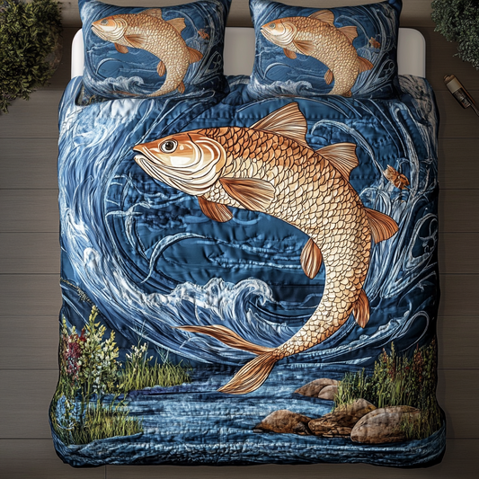 Go Fishing WU2001013CL Duvet Cover Set