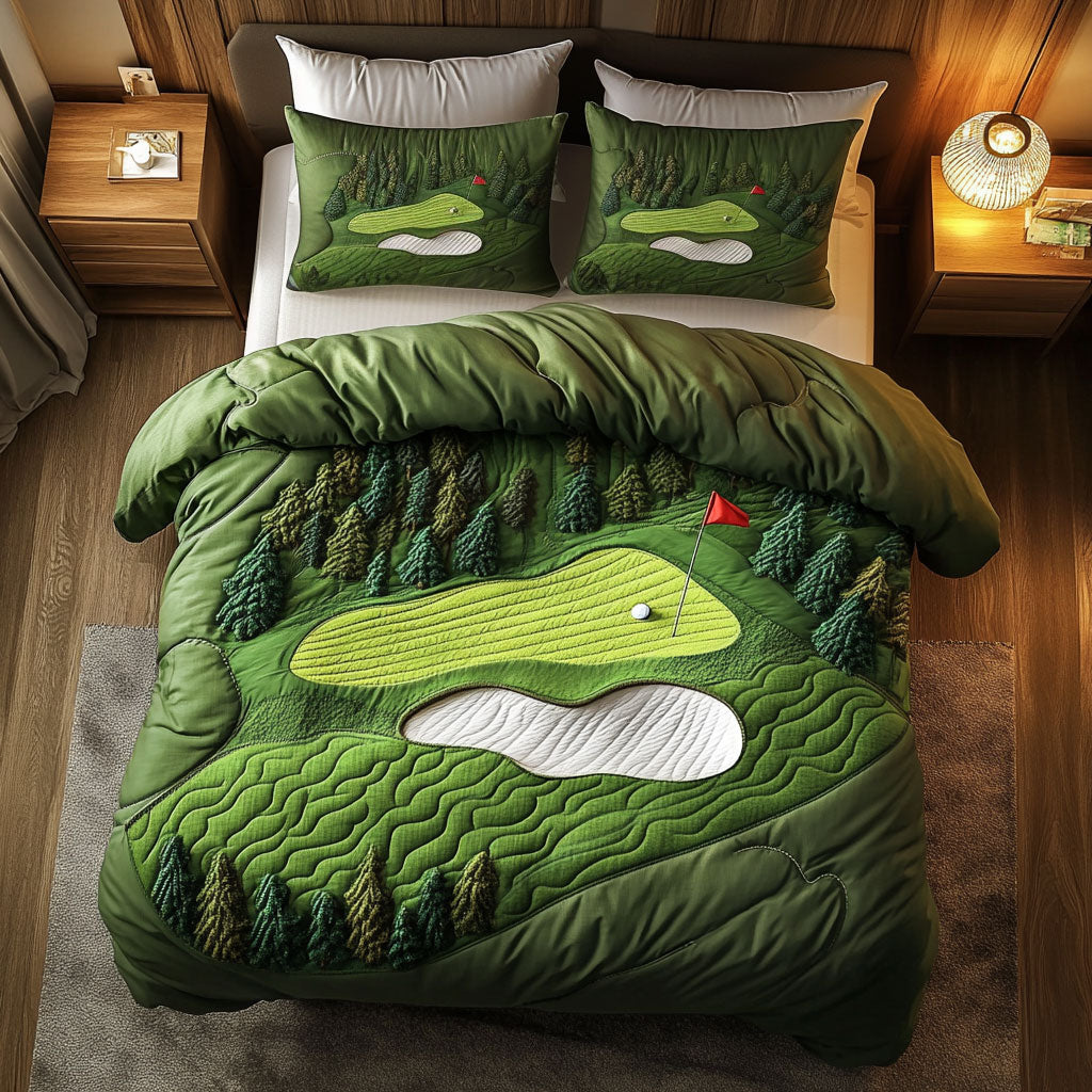 Golf Course WU1702010CL Duvet Cover Set