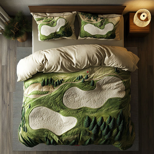 Golf Course WU1702011CL Duvet Cover Set