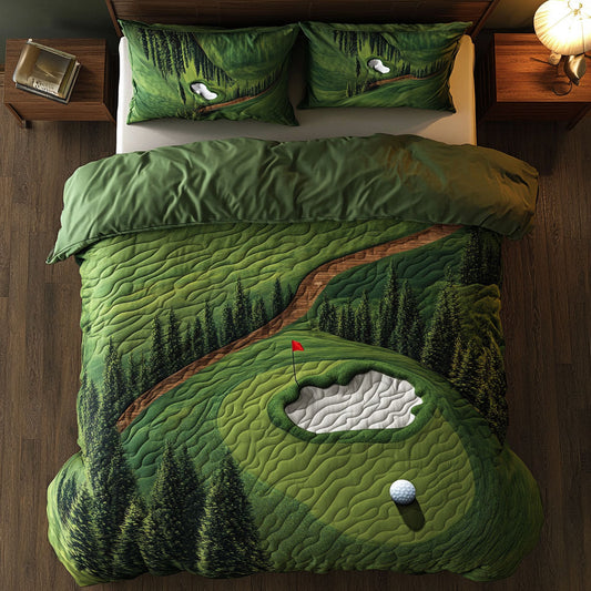 Golf Course WU1702012CL Duvet Cover Set