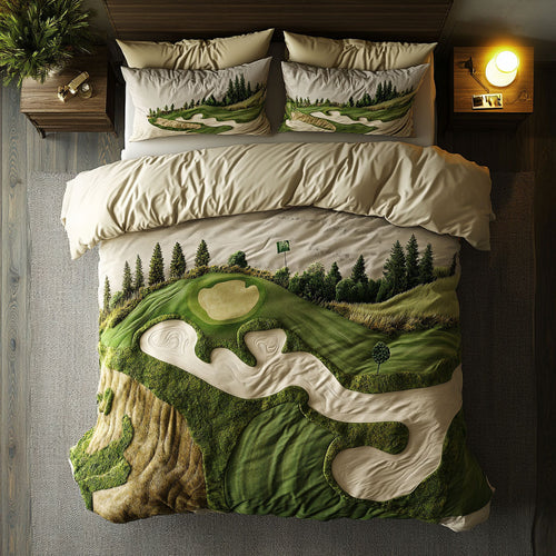 Golf Course WU1702015CL Duvet Cover Set