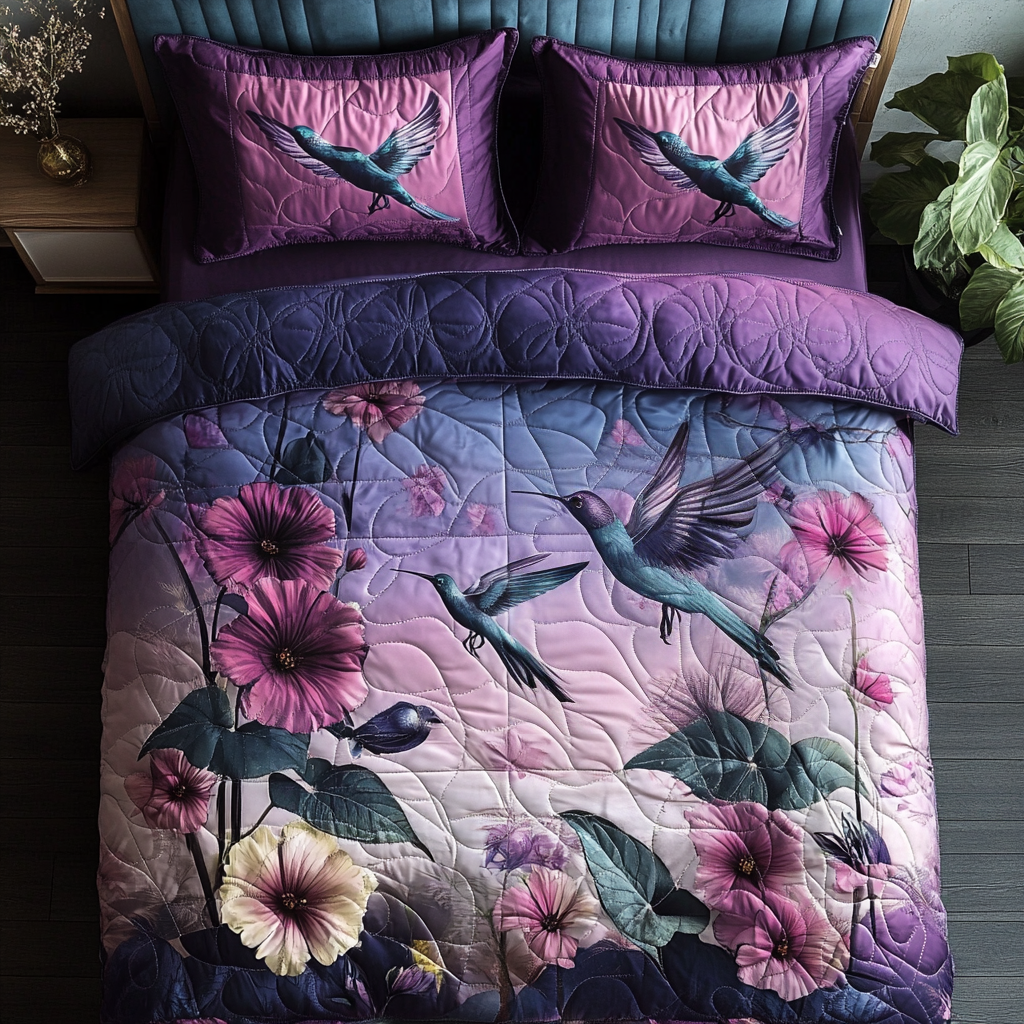 Gorgeous Hummingbird WU2101031CL Duvet Cover Set