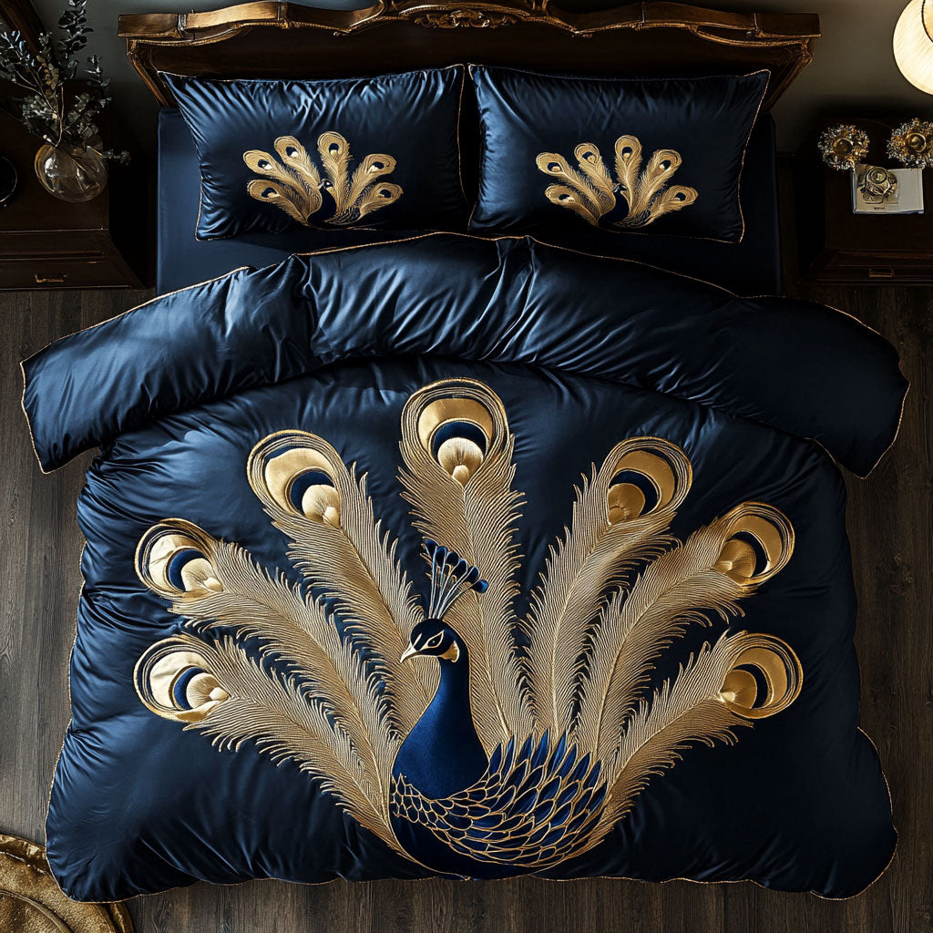 Gorgeous Peacock WU1802001CL Duvet Cover Set