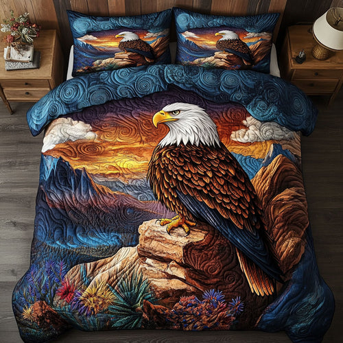 Eagle Guardian Of The Canyon Skies WU1703028CL Duvet Cover Set