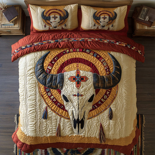 Tribal Buffalo Guardian Of The Sacred Plains WU1103019CL Duvet Cover Set