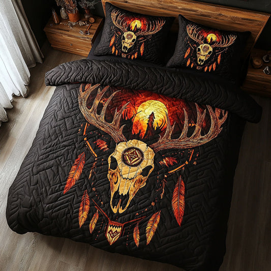 Tribal Buffalo Guardian Of The Sacred Plains WU1103020CL Duvet Cover Set