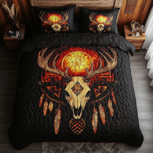 Tribal Buffalo Guardian Of The Sacred Plains WU1103021CL Duvet Cover Set