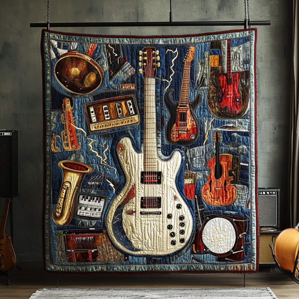 Guitar Rock WU0401077CL Quilt