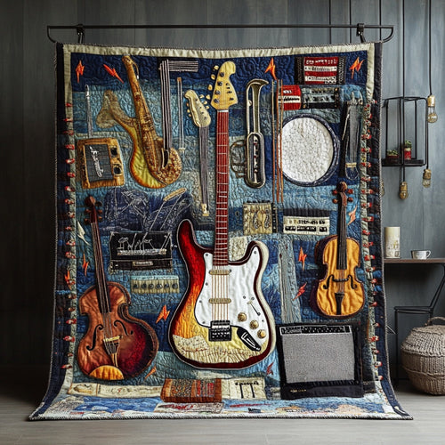 Guitar Rock WU0401079CL Quilt