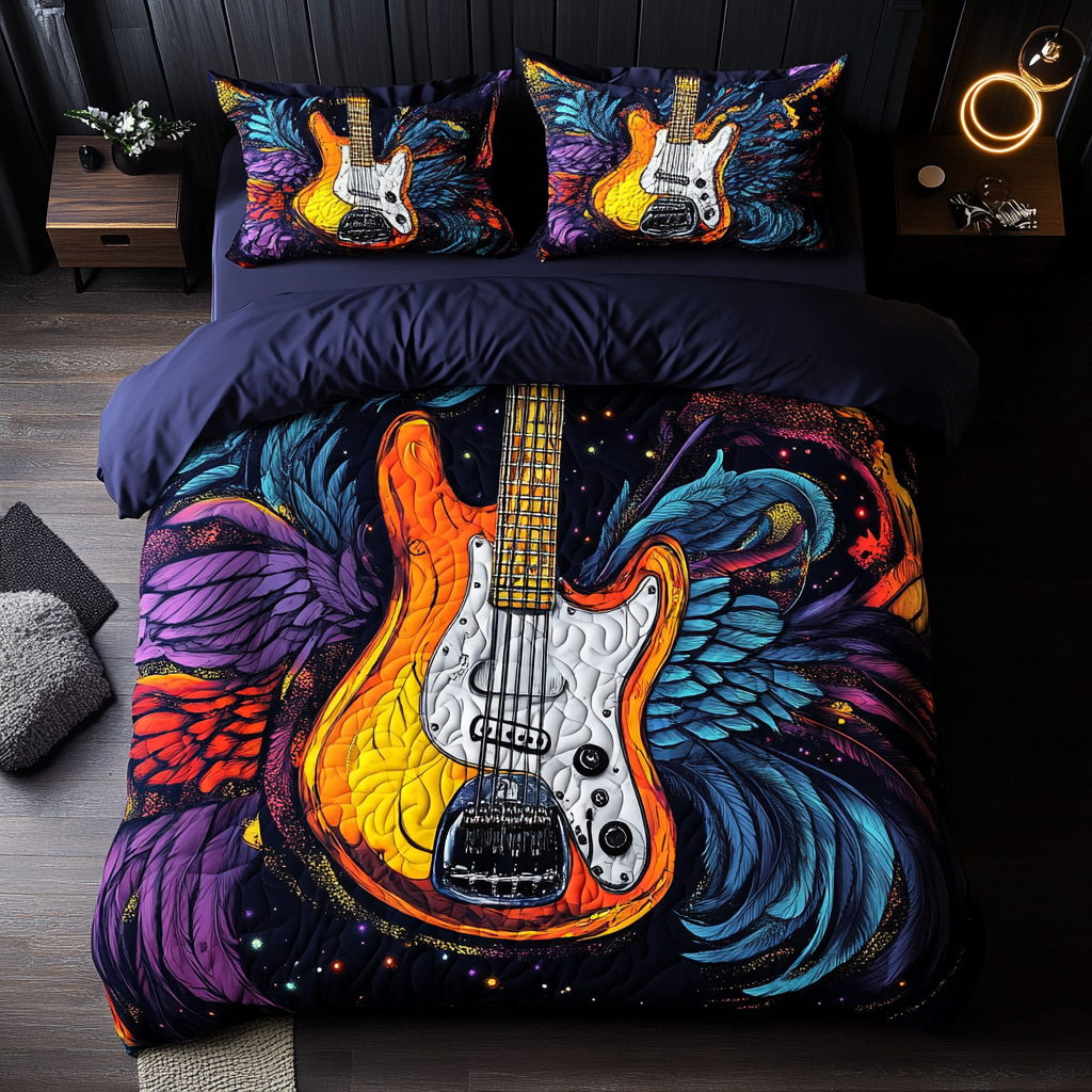 Guitar Rock WU2602073CL Duvet Cover Set