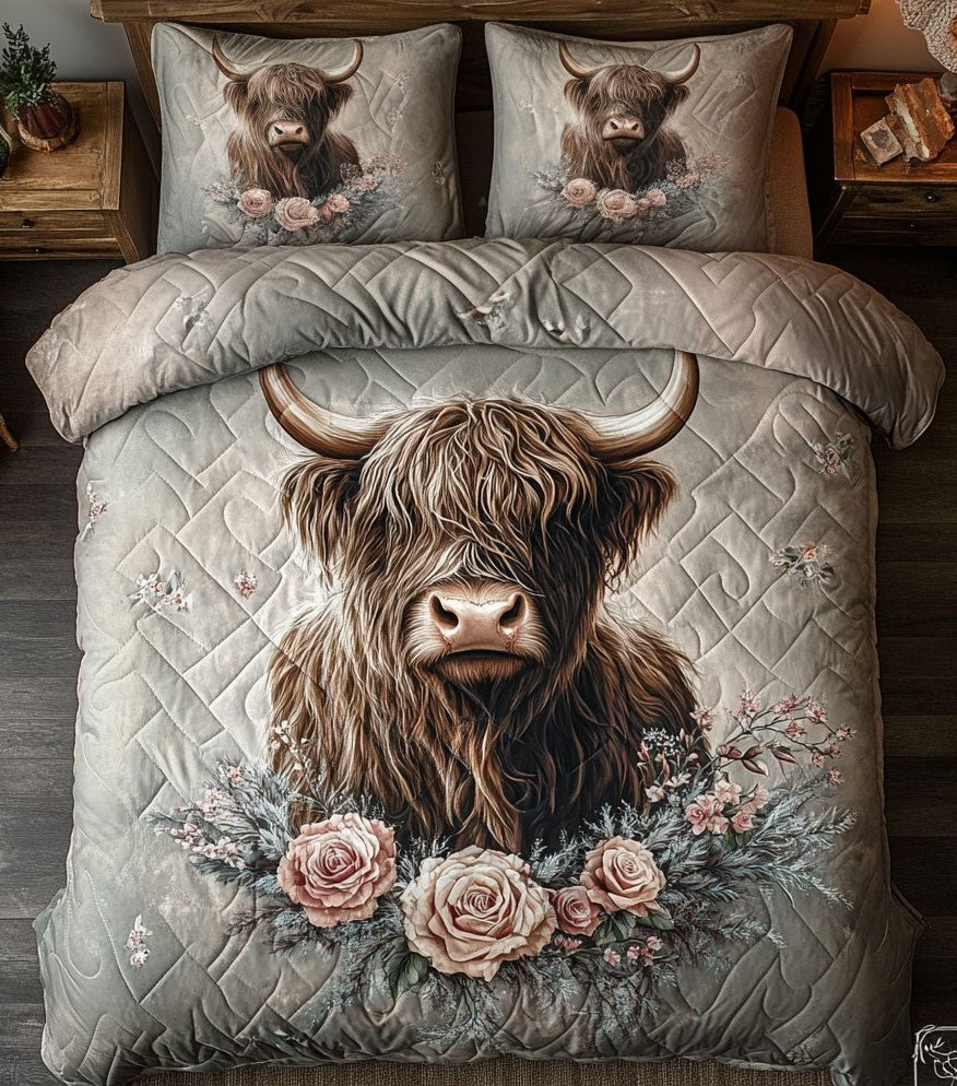 Highland Cow WU2602004CL Duvet Cover Set