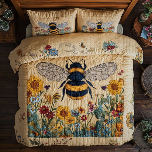 Honeybee Haven WU1103035CL Duvet Cover Set