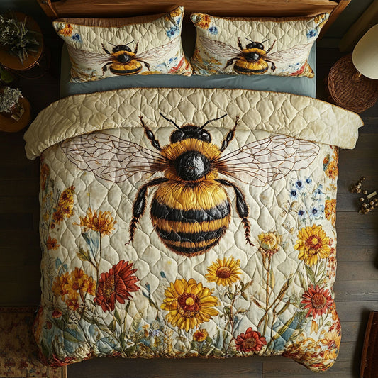 Honeybee Haven WU1103036CL Duvet Cover Set