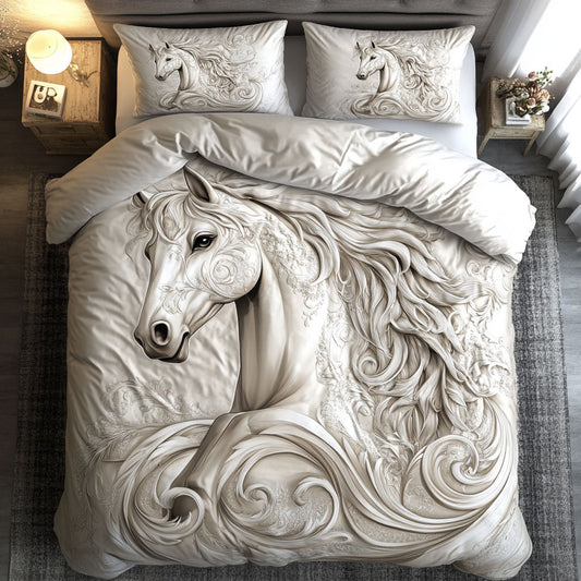 Horse Call From The Nature WU2402039CL Duvet Cover Set