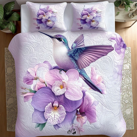 Hummingbird Bloom Kissed WU0603013CL Duvet Cover Set