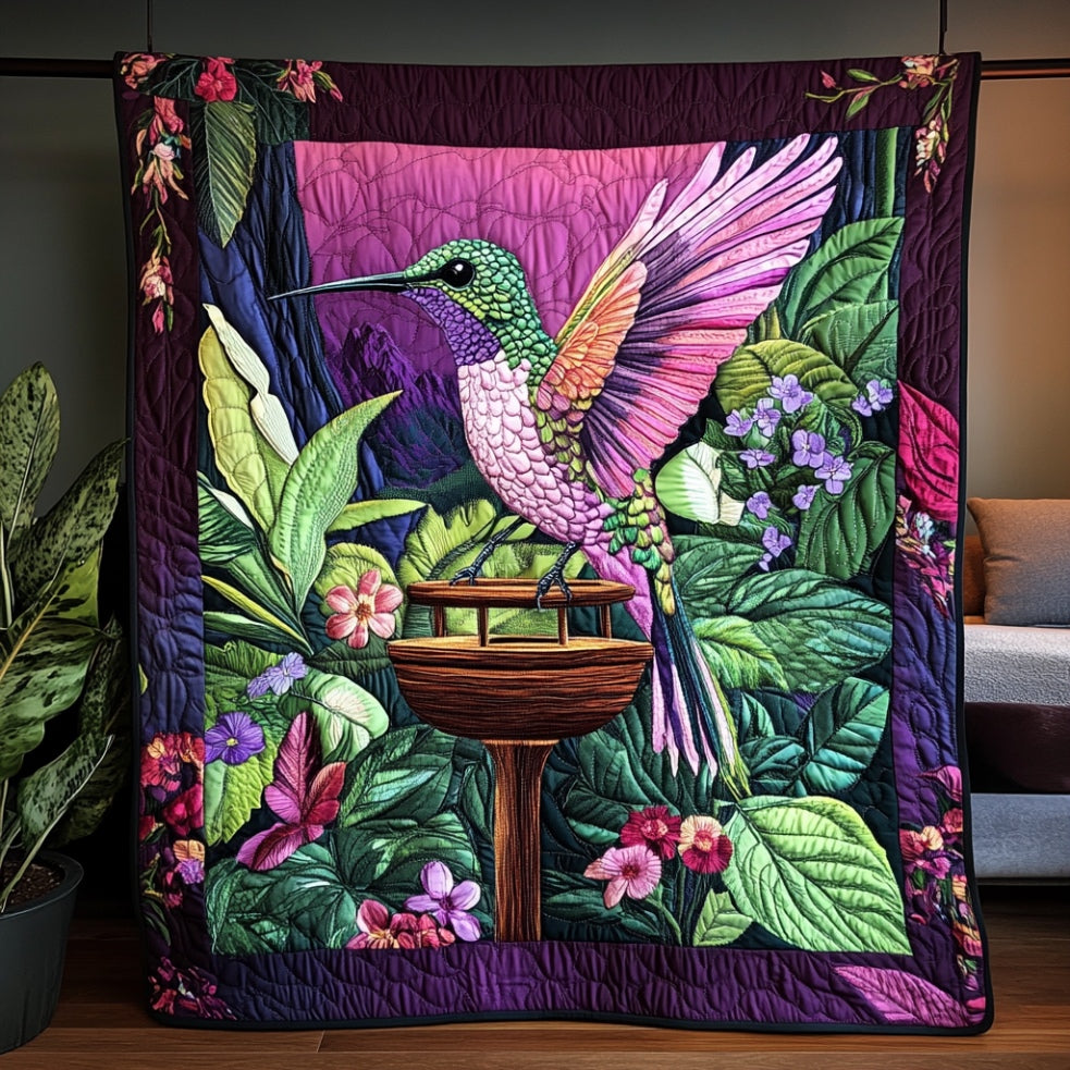 Hummingbird WU0401145CL Quilt