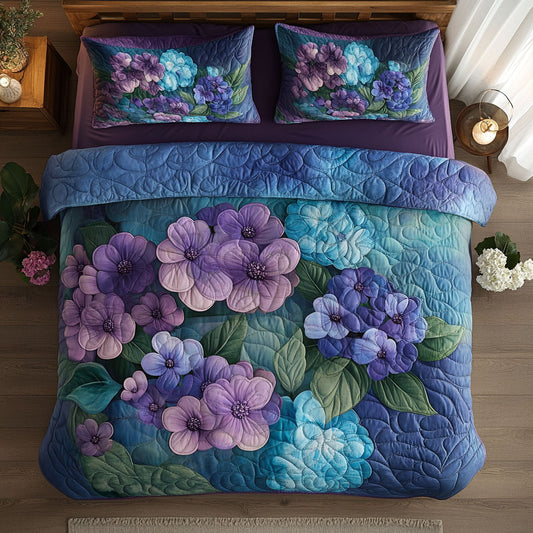 Hydrangea Garden WU0403060CL Duvet Cover Set