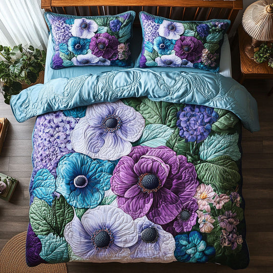 Hydrangea Garden WU0403061CL Duvet Cover Set