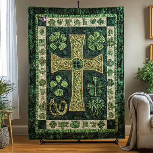 Irish Celtic Cross WU0401131CL Quilt