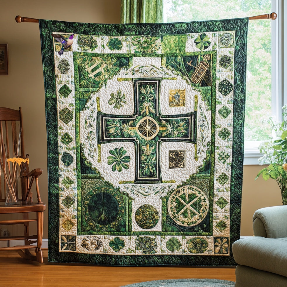 Irish Celtic Cross WU0401132CL Quilt