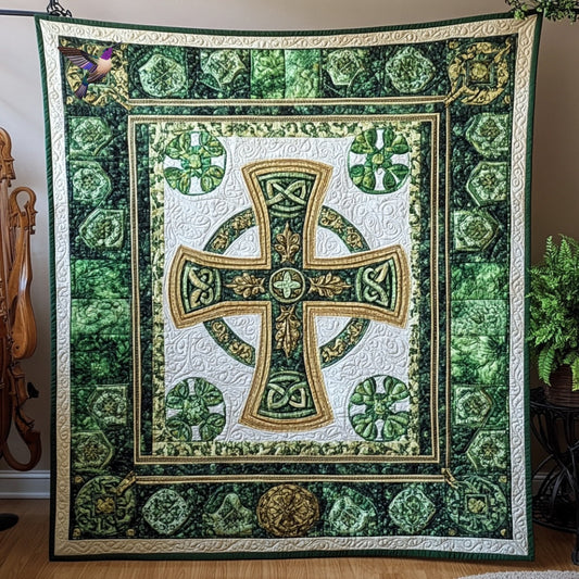 Irish Celtic Cross WU0401133CL Quilt