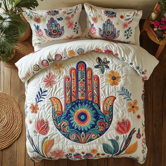 Jewish The Hamsa WU0602024CL Duvet Cover Set