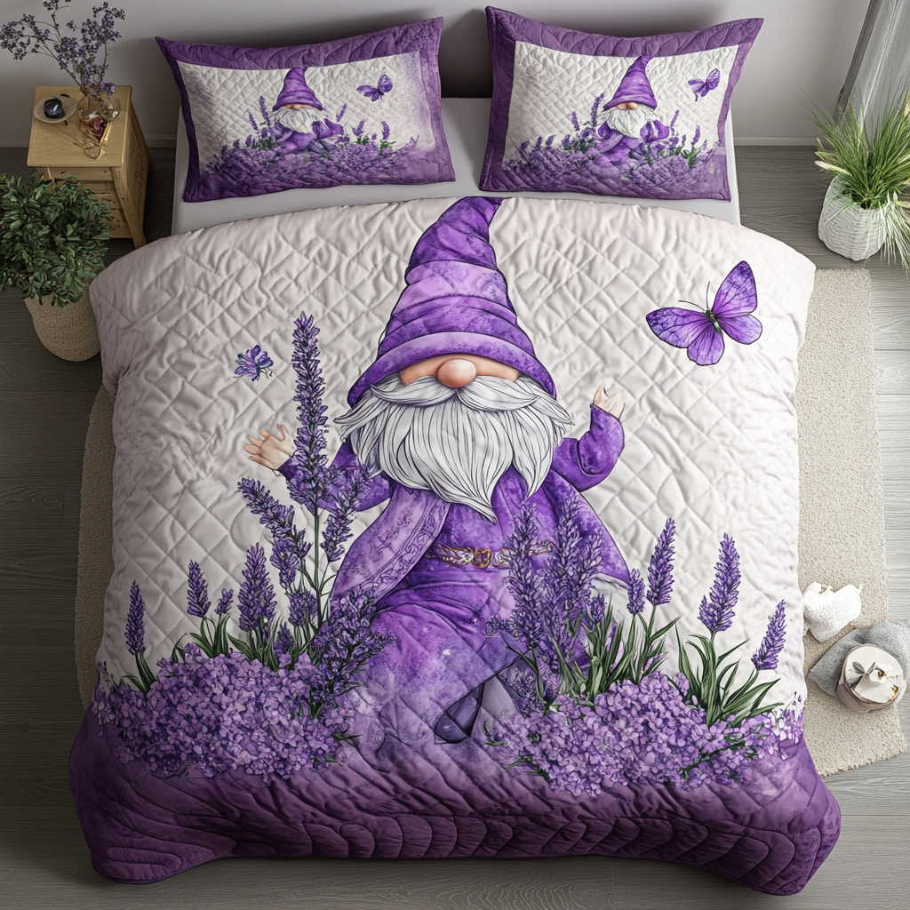 Lilac Gnome WU2001049CL Duvet Cover Set