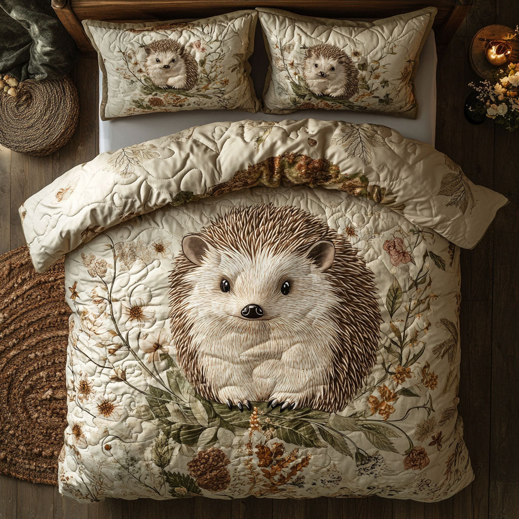 Lovely Hedgehog WU2402036CL Duvet Cover Set